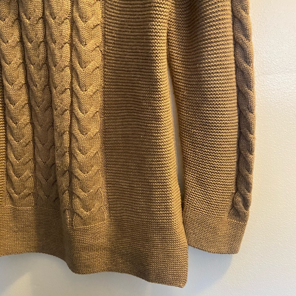 Calvin Klein Cable Knit Cowl Neck Sweater - Picture 5 of 7